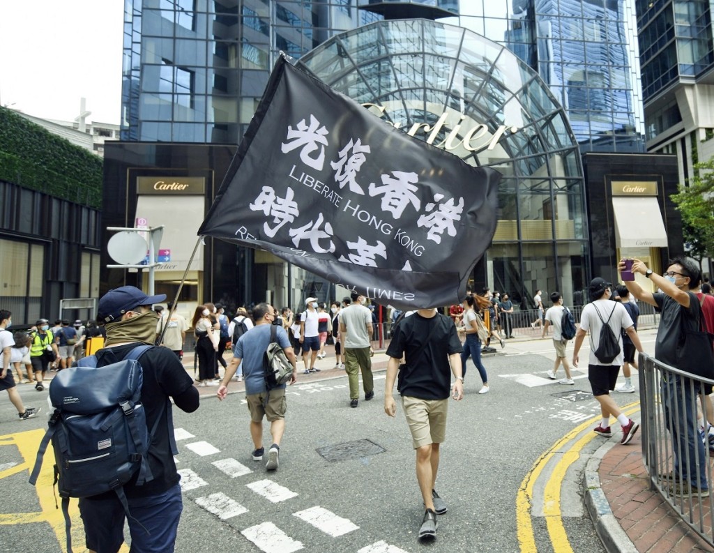 國安機關指有內地來港學生被捲入反中亂港活動。資料圖片