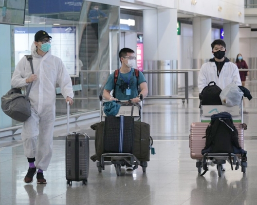 逾70人違反檢疫令。