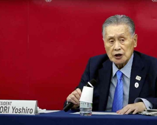 森喜朗表示東京奧運不可能取消。AP