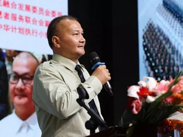 自稱「上官鳳笠」的李鴻生,涉冒充國務院參事行騙。 網上圖片
