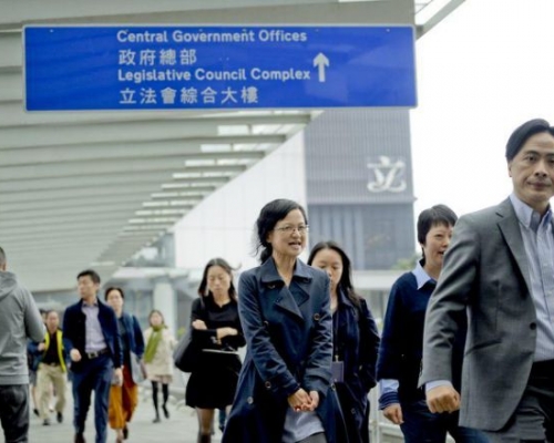 公務員職方代表認為加薪指標符合預期。 資料圖片