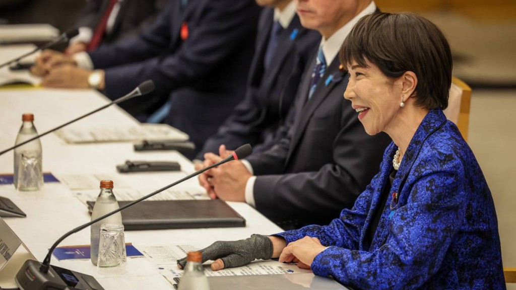 日本首相高市早苗預計下周訪美。（美聯社）