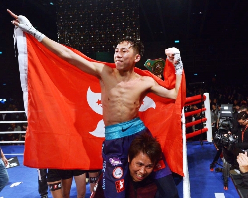 曹星如:「全場多次吃了對方的重拳,幸得觀眾熱烈的支持,我才不認輸。」