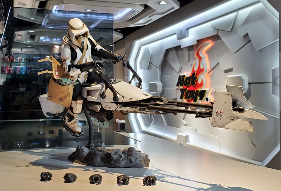 《星球大戰》「反重力電單車」。 FB / Hot Toys Collectors 《星球大戰》「反重力電單車」。 FB / Hot Toys Collectors