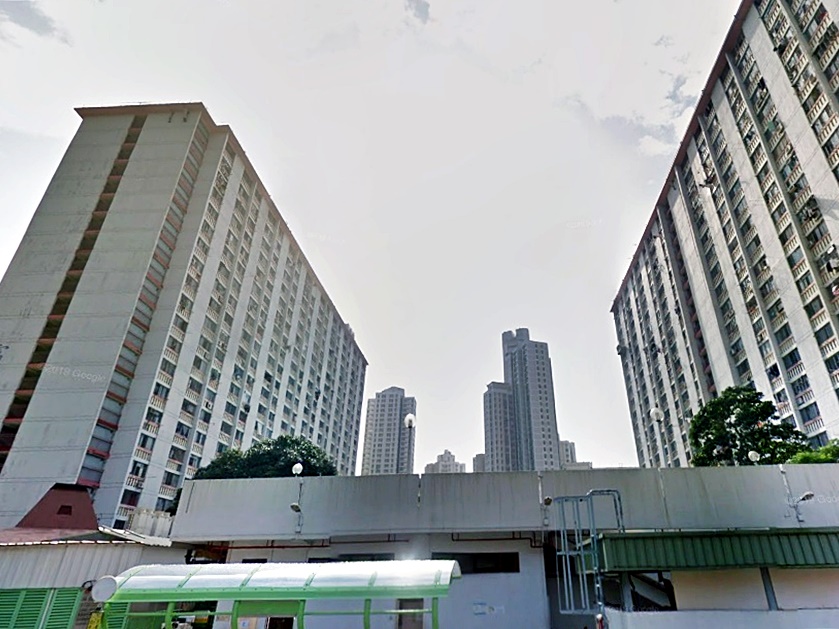 房屋署富山邨一名外判保安員確診。資料圖片
