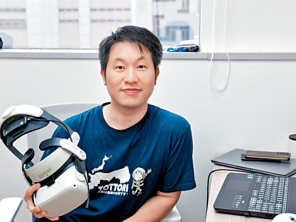 AR/VR科技社會企業AESIR創辦人陳浩升希望所做的遊戲是真的在做訓練,如果只追求遊戲本身,便與市面上已存在的遊戲沒有分別。