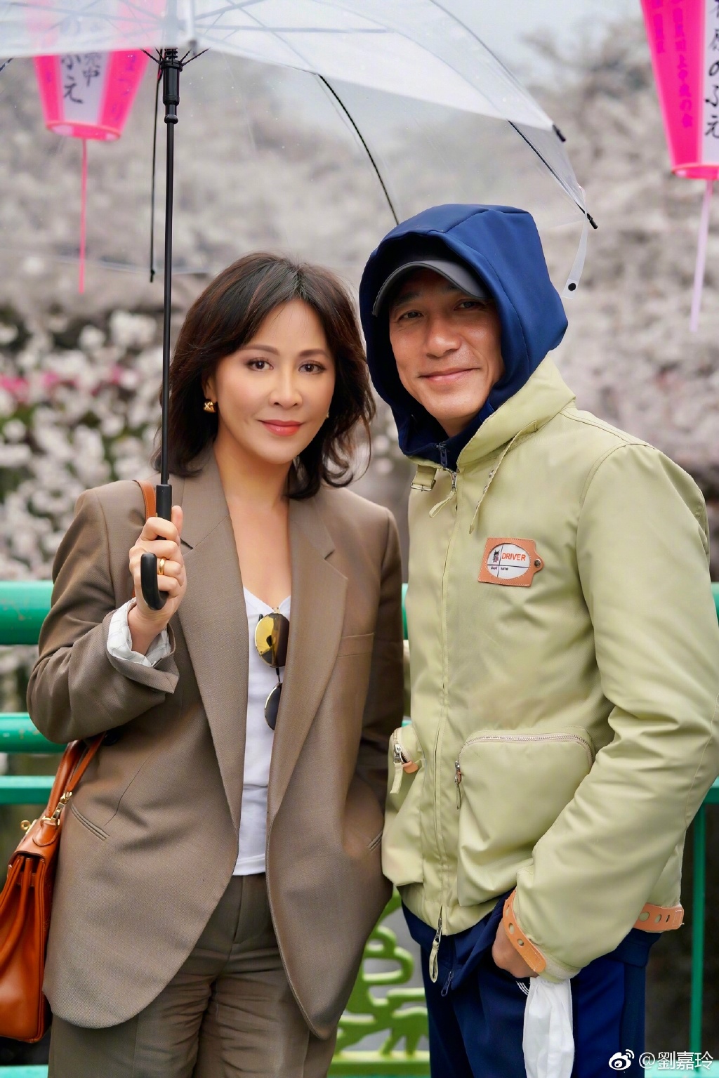 嘉玲與偉仔不常晒合照,但每次都無比溫馨。