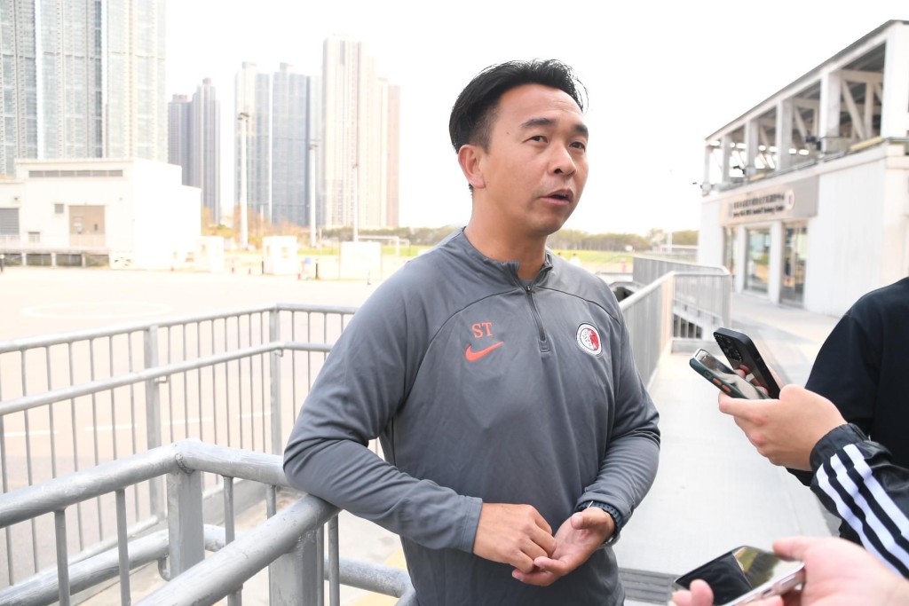 U23港足主帥司徒文俊指，今次出征新加坡是為9月兩項大賽揀蟀。吳家祺攝