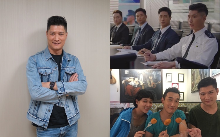 阿龍的師兄師姐泰臣和蔣祖曼，跟他一樣有份演出《使徒行者3》。