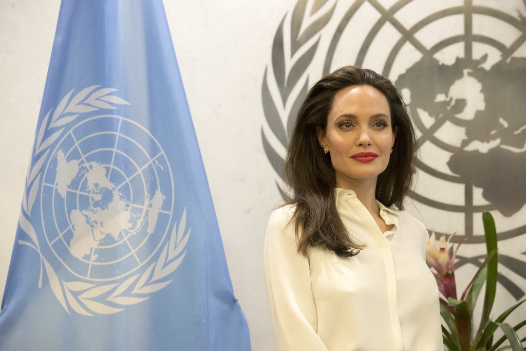 安祖莲娜祖莉曾担任联合国难民署特使。