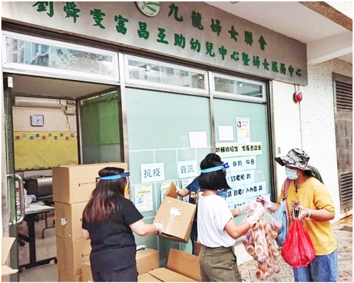 中心反映香港目前社區服務資源分配不均。Lsmfcc劉舜雯中心fb圖片