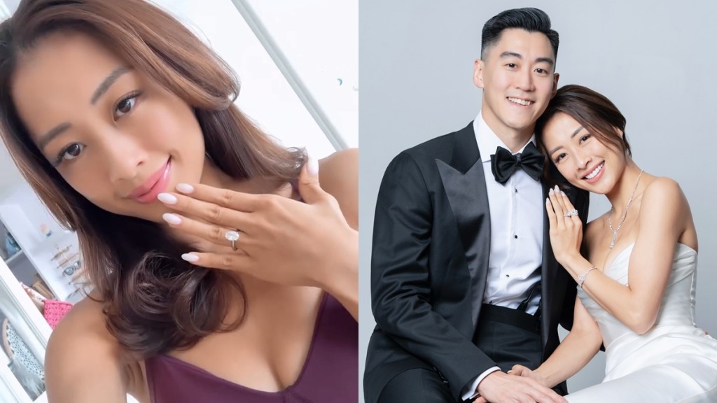 15年港姐亞軍龐卓欣晒巨鑽宣布下月結婚  與金融才俊明年泰國辦婚禮  曾被封「麥明詩死敵」