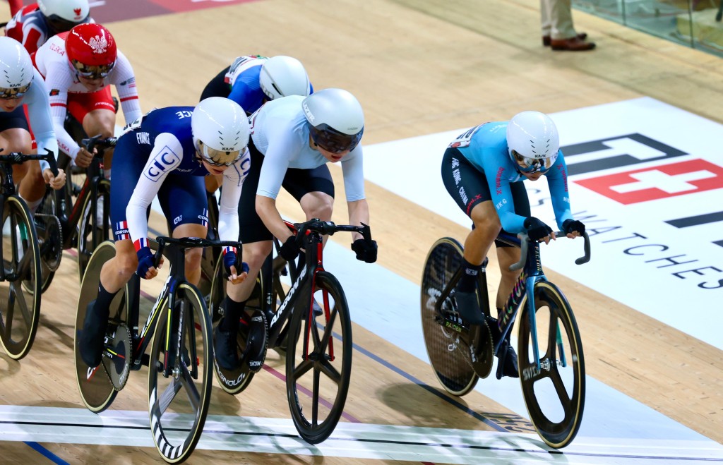 李思穎（右一）以在淘汰賽小組第3名入決賽。徐嘉華攝