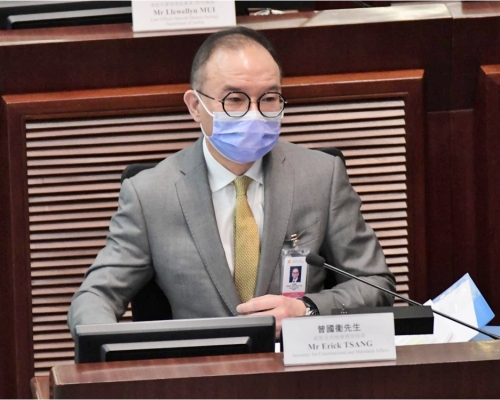 曾國衞表示立法會未來仍維持4年一屆。梁譽東攝