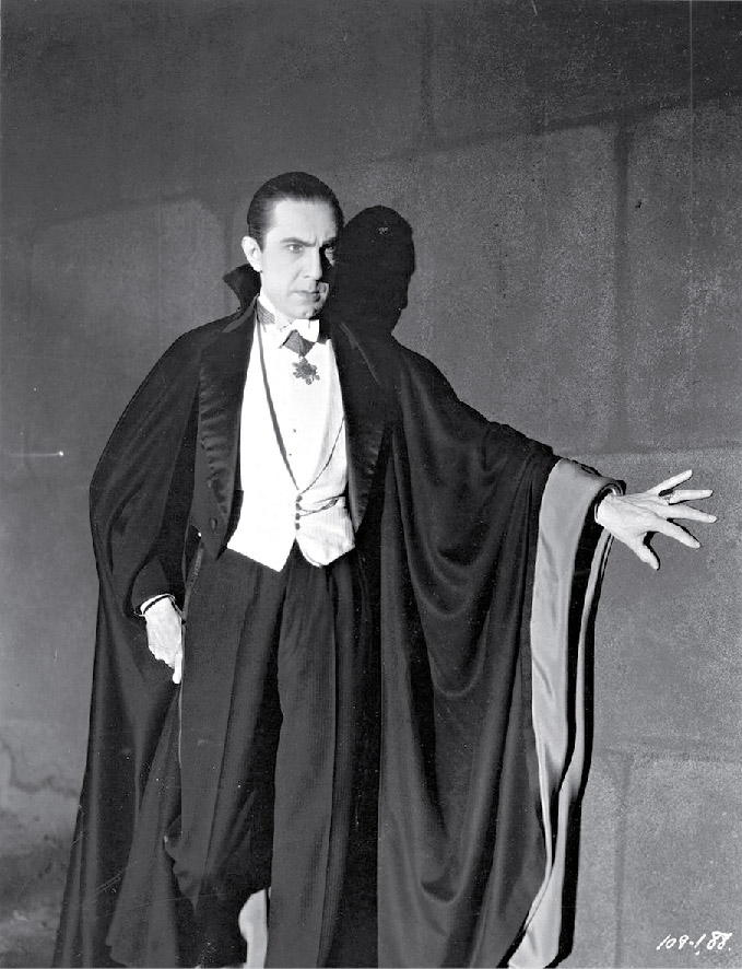 1931年版本的《德古拉》電影中的德古拉。