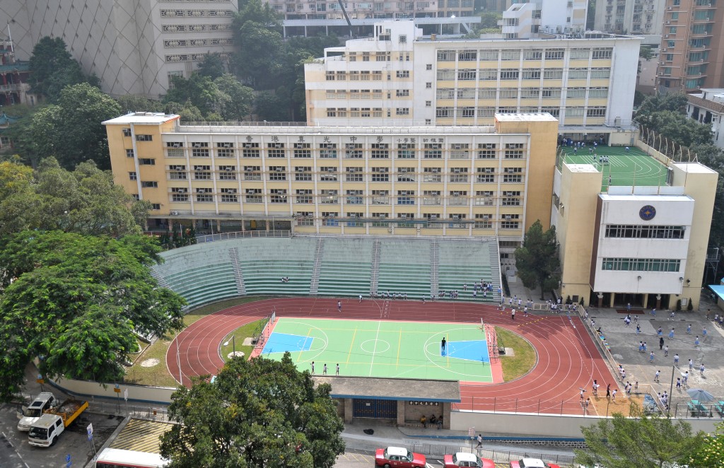 香港真光中学内，包括小学部及幼稚园。资料图片