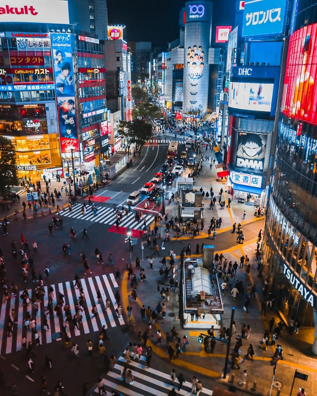 澀谷今夜開始禁止室外飲酒。美聯社