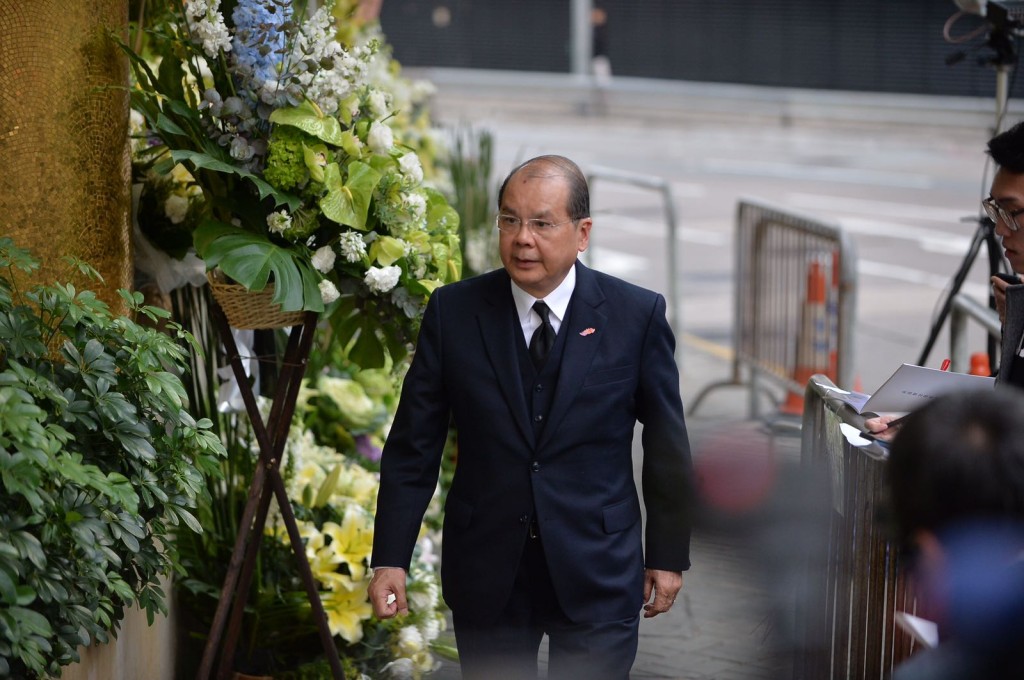 政務司司長張建宗。