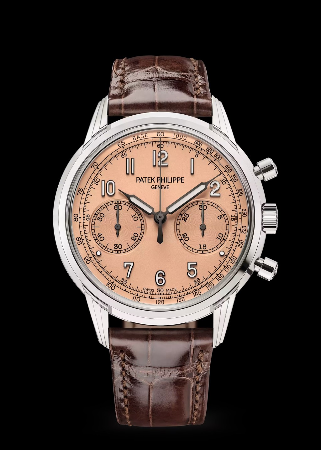 Patek Philippe Ref. 5172G-010 Chronograph,錶殼:41mm白金 / 機芯:CH 29-535 PS手上鏈 / 售價:$678,700。 Patek Philippe Ref. 5172G-010 Chronograph,錶殼:41mm白金 / 機芯:CH 29-535 PS手上鏈 / 售價:$678,700。