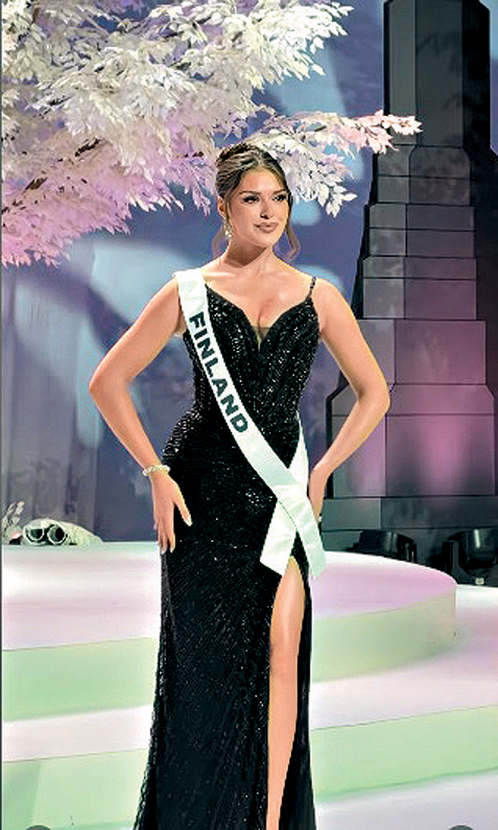 芬蘭小姐扎夫斯在本月11日被褫奪后冠。   