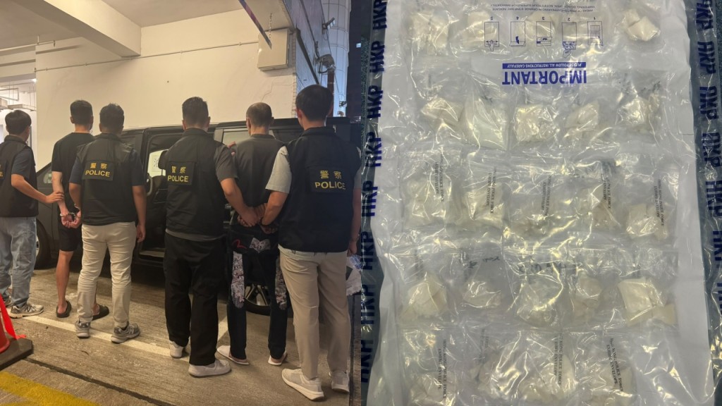 红磡酒店房沦制毒工场 警拘两男检140万元可卡因