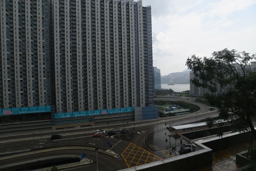 物业近望市景,并能远眺少量海景。