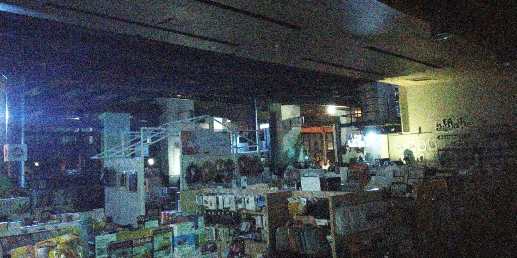 台北西門町有商場停電。facebook專頁我們的島圖片