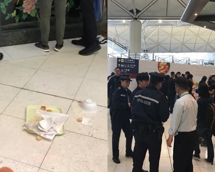 事主報警處理事件,但她指警員不懂說普通話。網上圖片