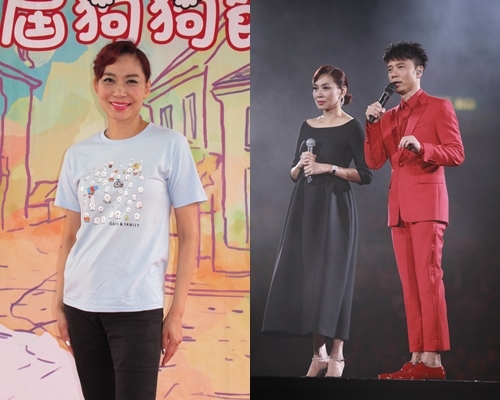 鄺美雲日前任李克勤的紅館騷嘉賓，多謝觀眾喜愛演出。