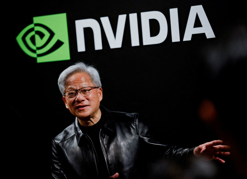黃仁動的輝達有望與馬斯克的SpaceX合作。路透社