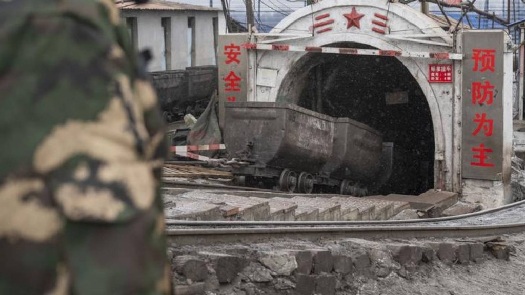 黑龍江豐源礦業有限公司一個煤礦發生滲水事故，受困5人證實遇難。 新華社