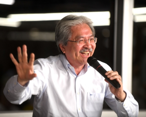 曾俊華又指,「我哋可以打贏呢場仗」。資料圖片