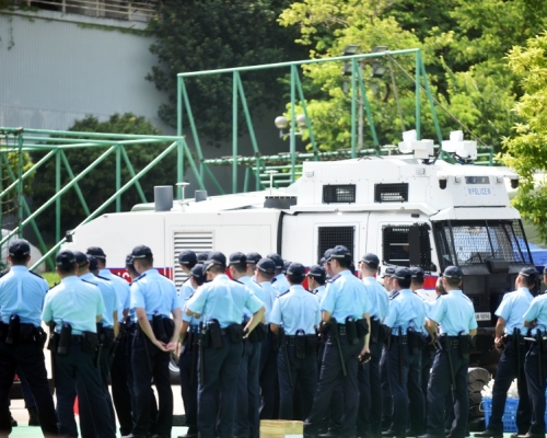 粉嶺警察機動部隊總部。資料圖片