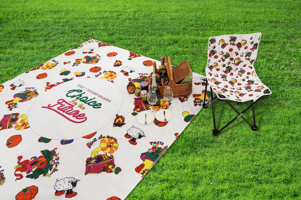 崇光联乘日本插画家Masami Yanagida推出的Choice for the Future野餐精品。 崇光联乘日本插画家Masami Yanagida推出的Choice for the Future野餐精品。