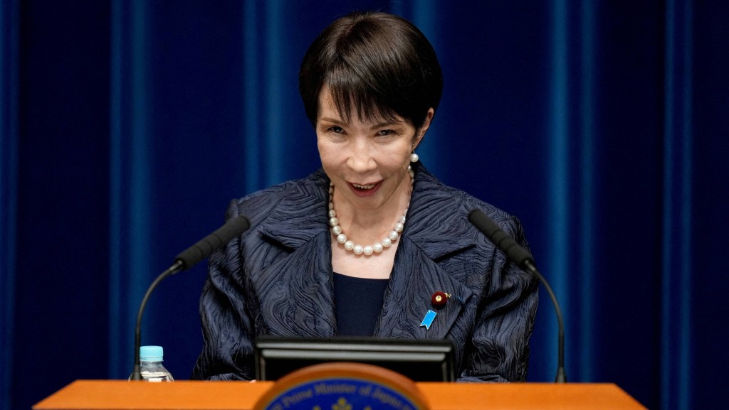 高市早苗。 路透社