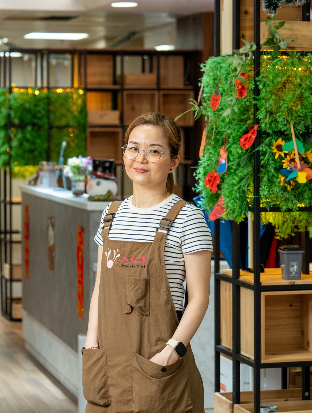 李佩芸今年還獲選為安老服務傑出前線員工,感激工作獲外界肯定。 李佩芸今年還獲選為安老服務傑出前線員工,感激工作獲外界肯定。