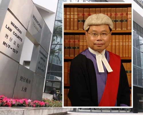 陳廣池法官斥責這些行為會影響他人正常使用法庭。