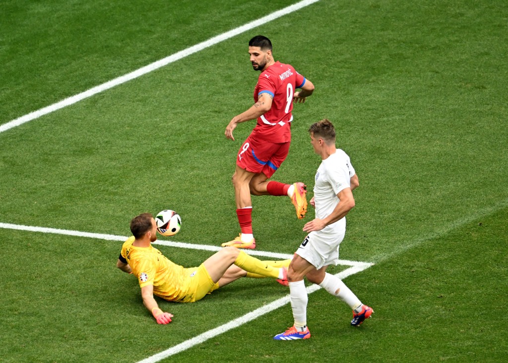 奧比歷克在今屆歐國盃只失2球。Reuters