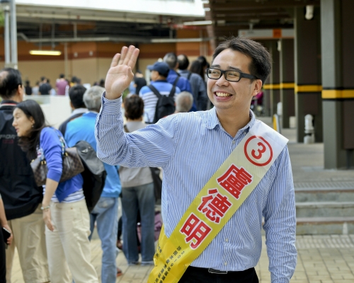水泉澳選區議員盧德明。 資料圖片