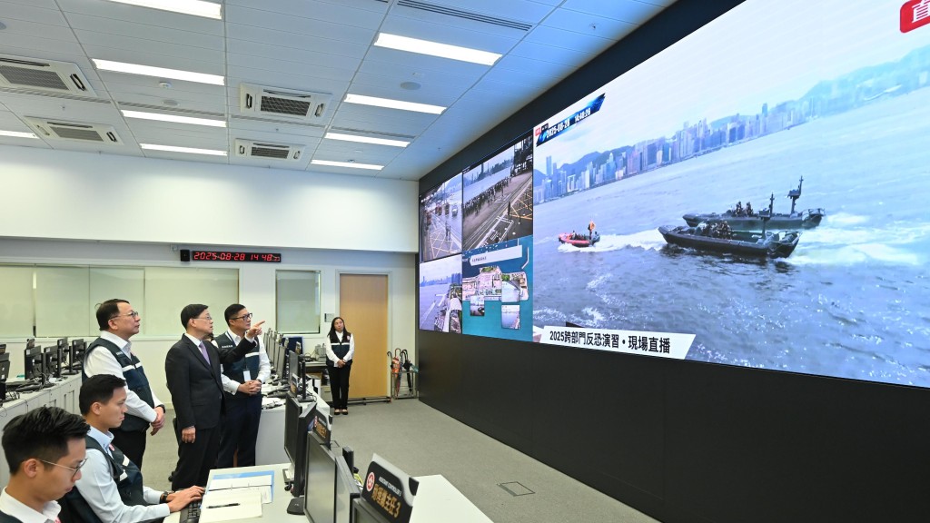 跨部門反恐演習|三個「首次」展現三層防範機制實力 警方社交平台逾70萬人觀看