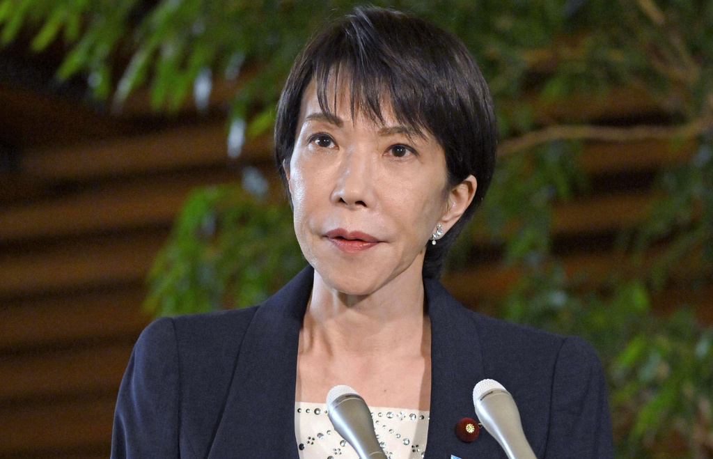 高市早苗成為日本憲政史上首位女首相。美聯社 高市早苗成為日本憲政史上首位女首相。美聯社