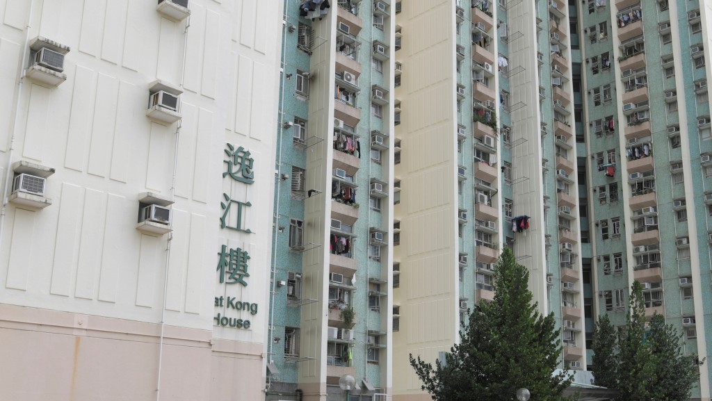 天水圍天逸邨逸江樓。資料圖片