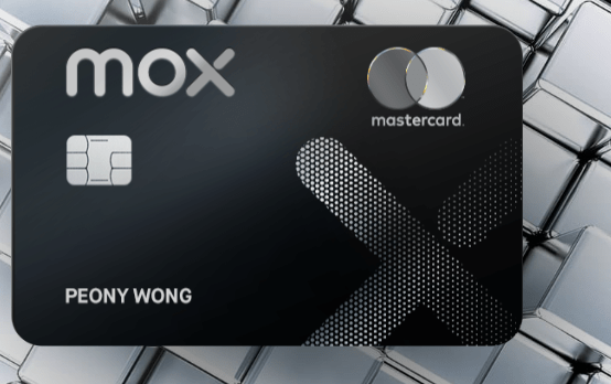 Mox早前推出黑色的實體卡，反應熱烈。（官網圖片）