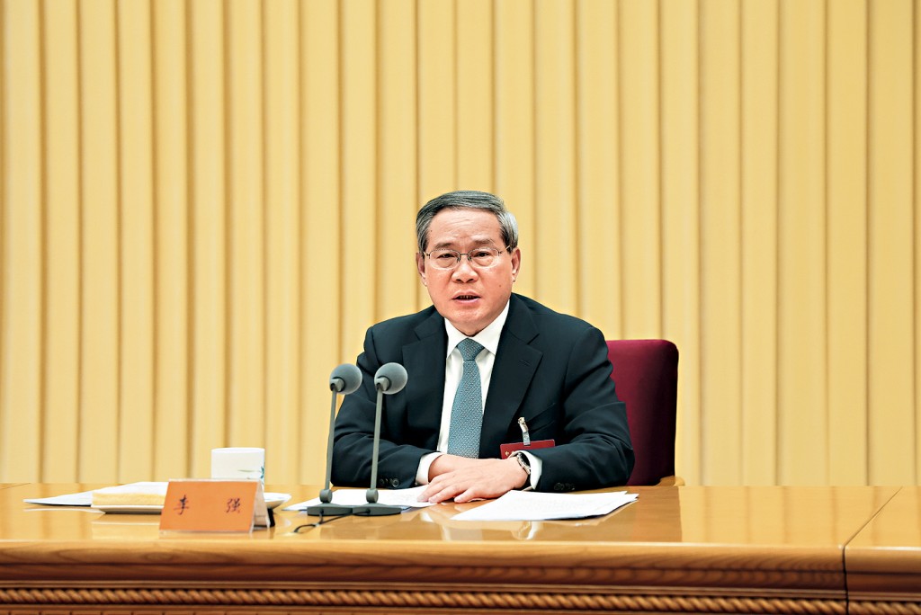 總理李強開會研究「十五五」規劃。