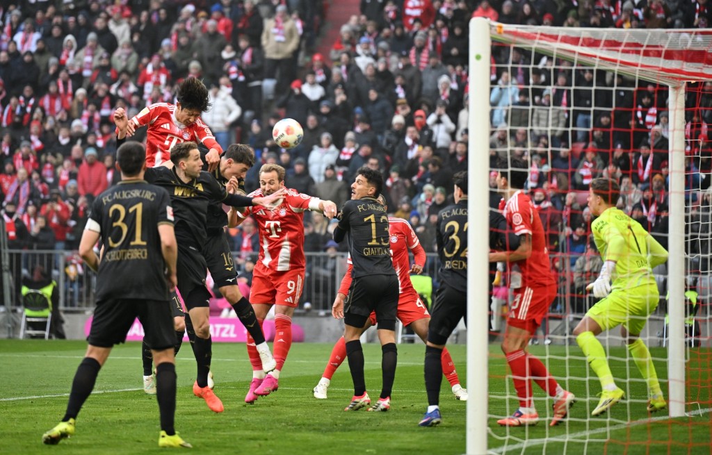 伊藤洋輝為拜仁打開紀錄。路透社