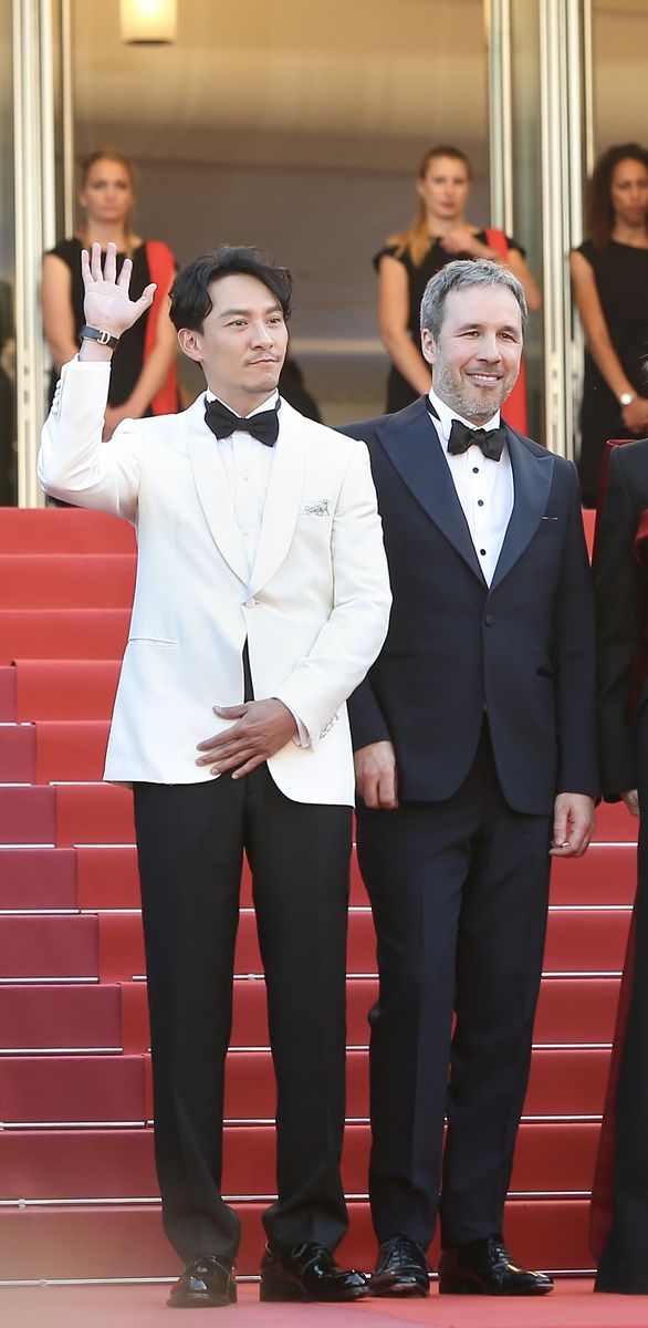 張震與導演在康城結緣。