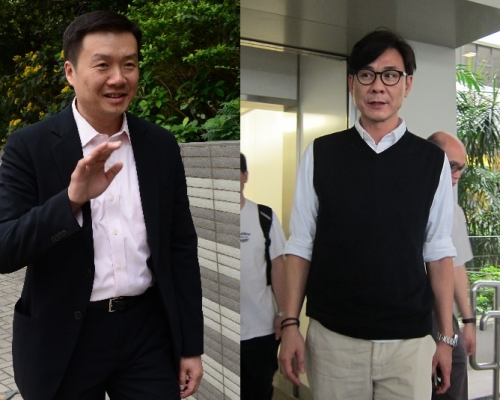 同珍集團老闆王賜豪（左）被姪兒王大為入稟，要求法庭撤除王賜豪作為父親的遺產唯一執行人。資料圖片