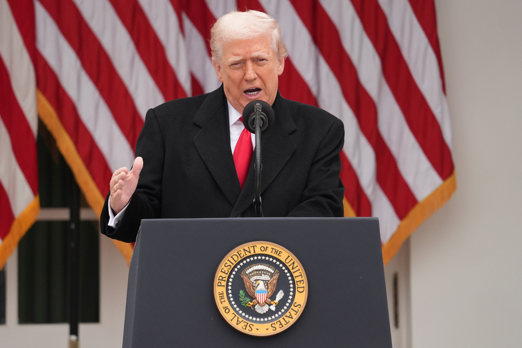 白宮發布行政命令，推動AI「創世紀任務」。美聯社