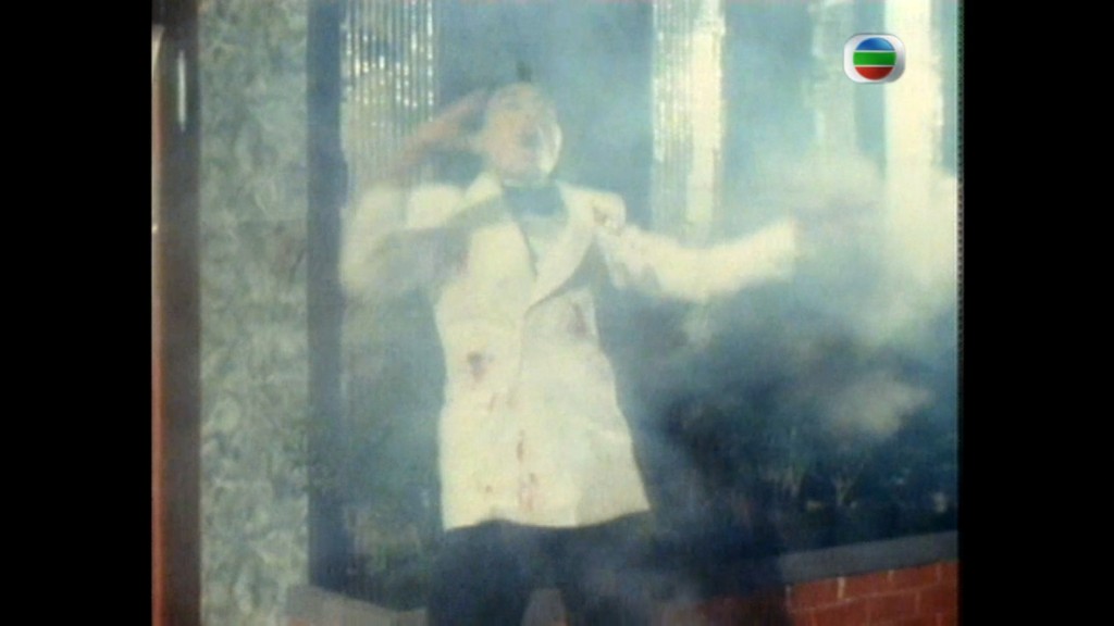 周潤發在劇集《上海灘》被亂槍射殺這一幕，原來出自當時任副武術指導的陳狄克。
