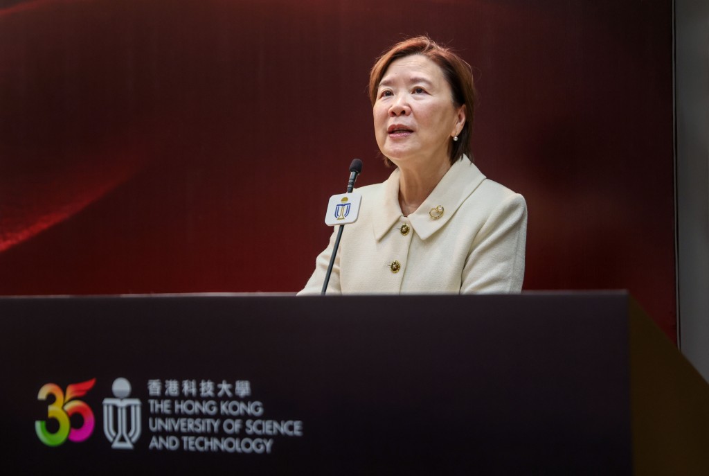 葉玉如指出,教育從非單向的知識傳遞,而是一場充滿活力的對話。何家豪攝 葉玉如指出,教育從非單向的知識傳遞,而是一場充滿活力的對話。何家豪攝